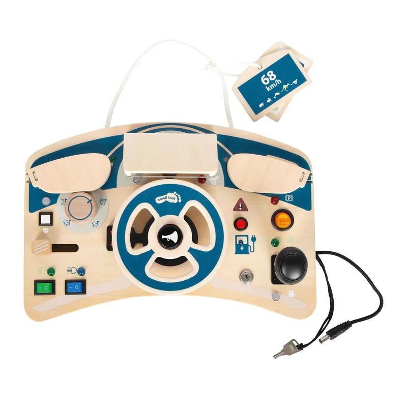 SMALL FOOT CHILD'S CAR DASHBOARD WITH SOUND AND LIGHT