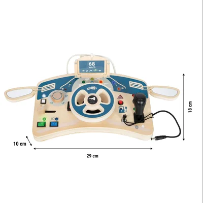SMALL FOOT CHILD'S CAR DASHBOARD WITH SOUND AND LIGHT