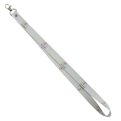 Sublimation lanyard, 20 mm, full-color one-sided print