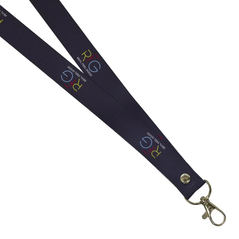 Sublimation lanyard, 20 mm, full-color one-sided print