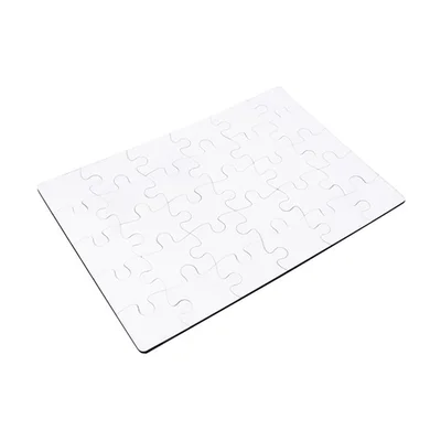 BESTSUB Puzzle, rectangular, MDF, 17 x 25 cm, 30 pcs, customizable