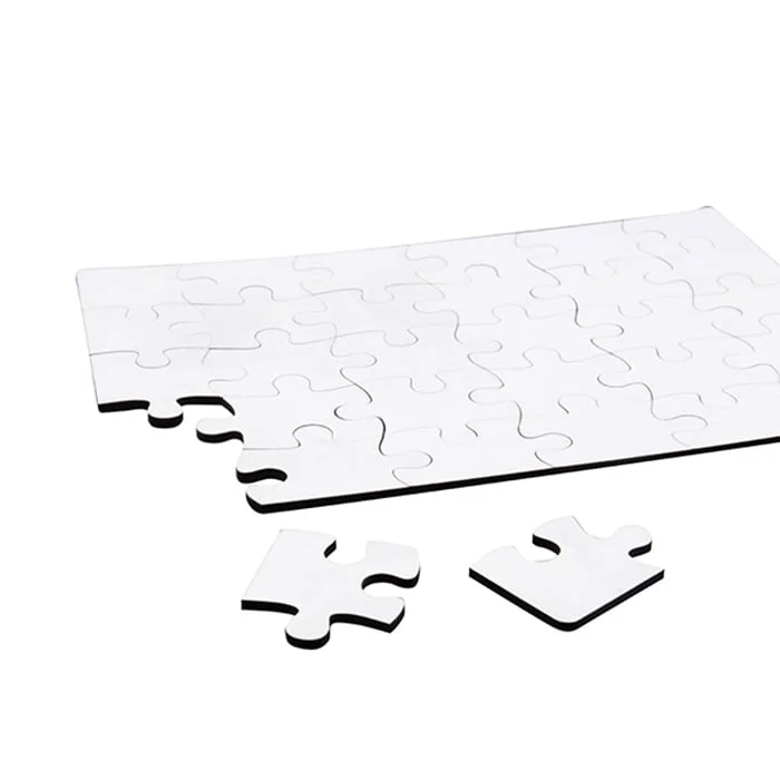 BESTSUB Puzzle, rectangular, MDF, 17 x 25 cm, 30 pcs, customizable