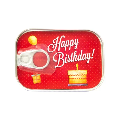 Gespaensterwald Card-Can, Happy Birthday, Red