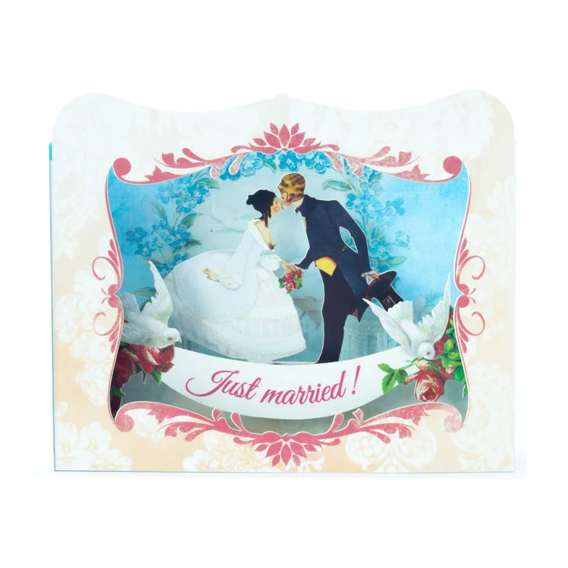 Gespaensterwald 3D Card, Just married