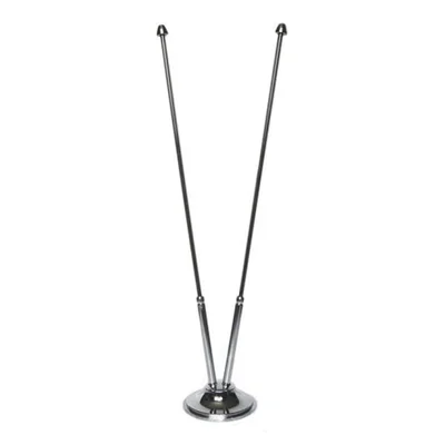 Desktop Chrome Flag Stand, double