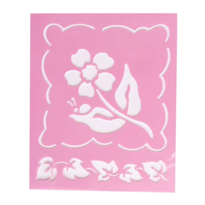 Drawing stencil, 6 motifs