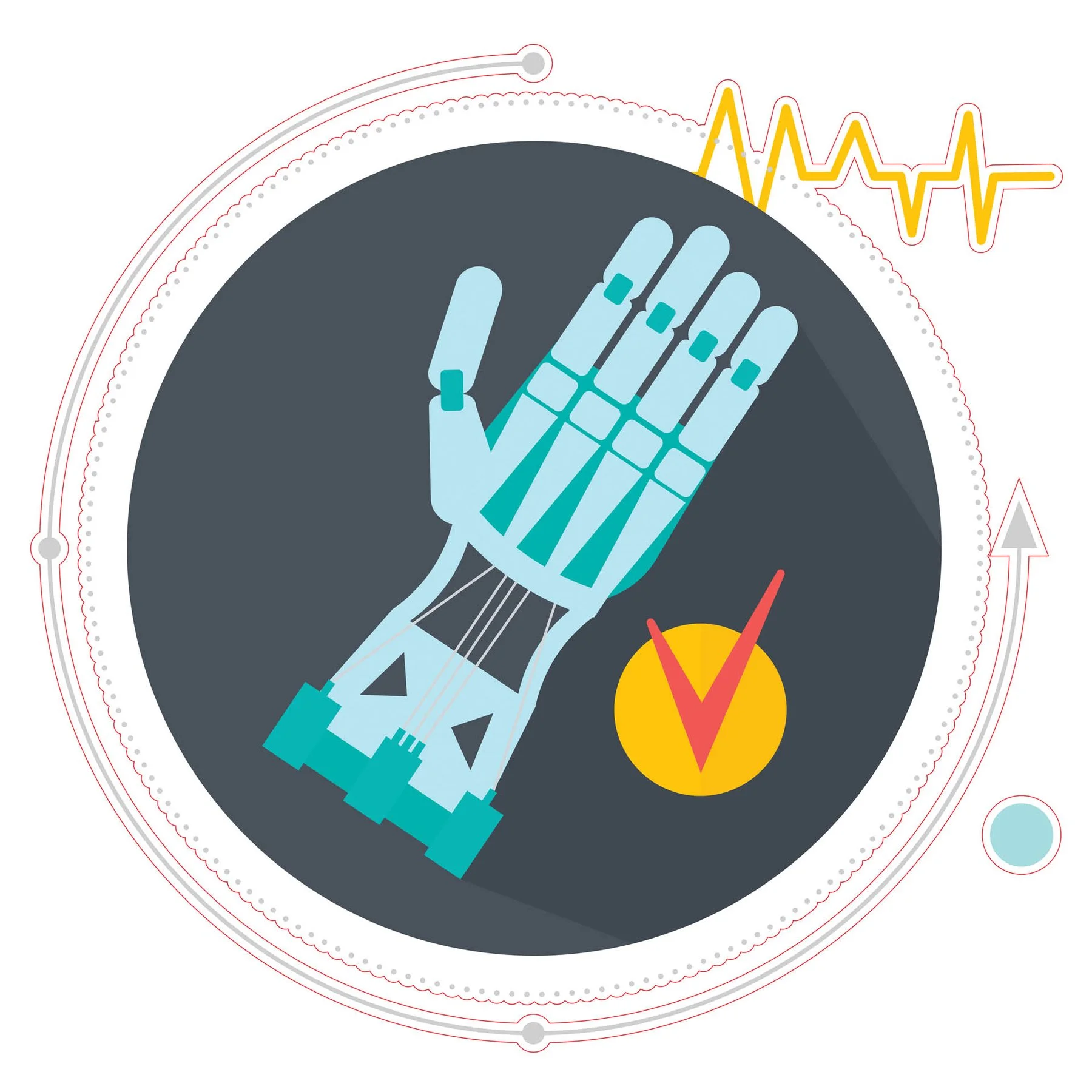 STEM Sticker, Design and 3D prototyping, set A9, 50 cm, sticker 3