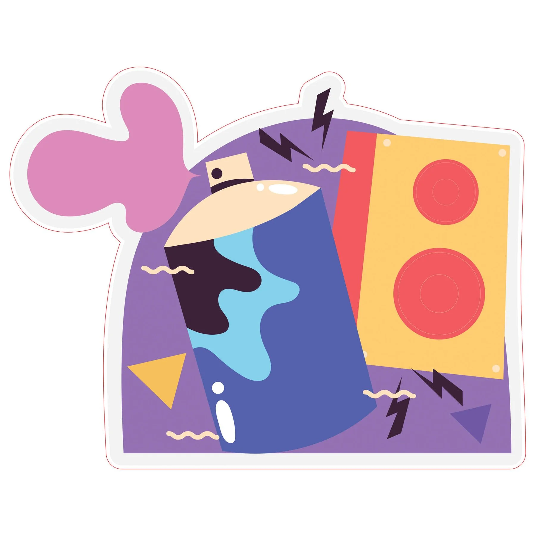 STEM Sticker, Digital arts room, set B8, 50 cm, sticker 2