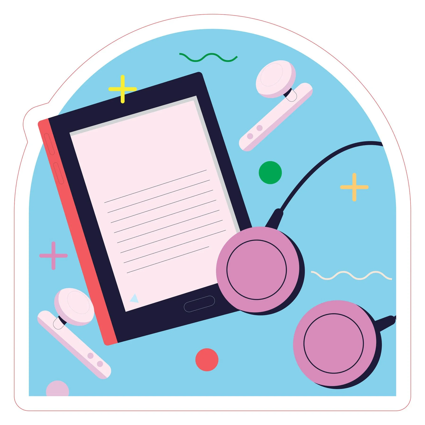 STEM Sticker, Digital Arts Hall, Set B9, 50 cm, Sticker 1