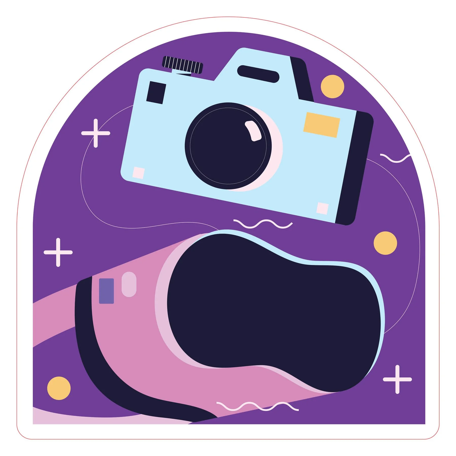STEM Sticker, Digital Arts Hall, set B9, 50 cm, sticker 4