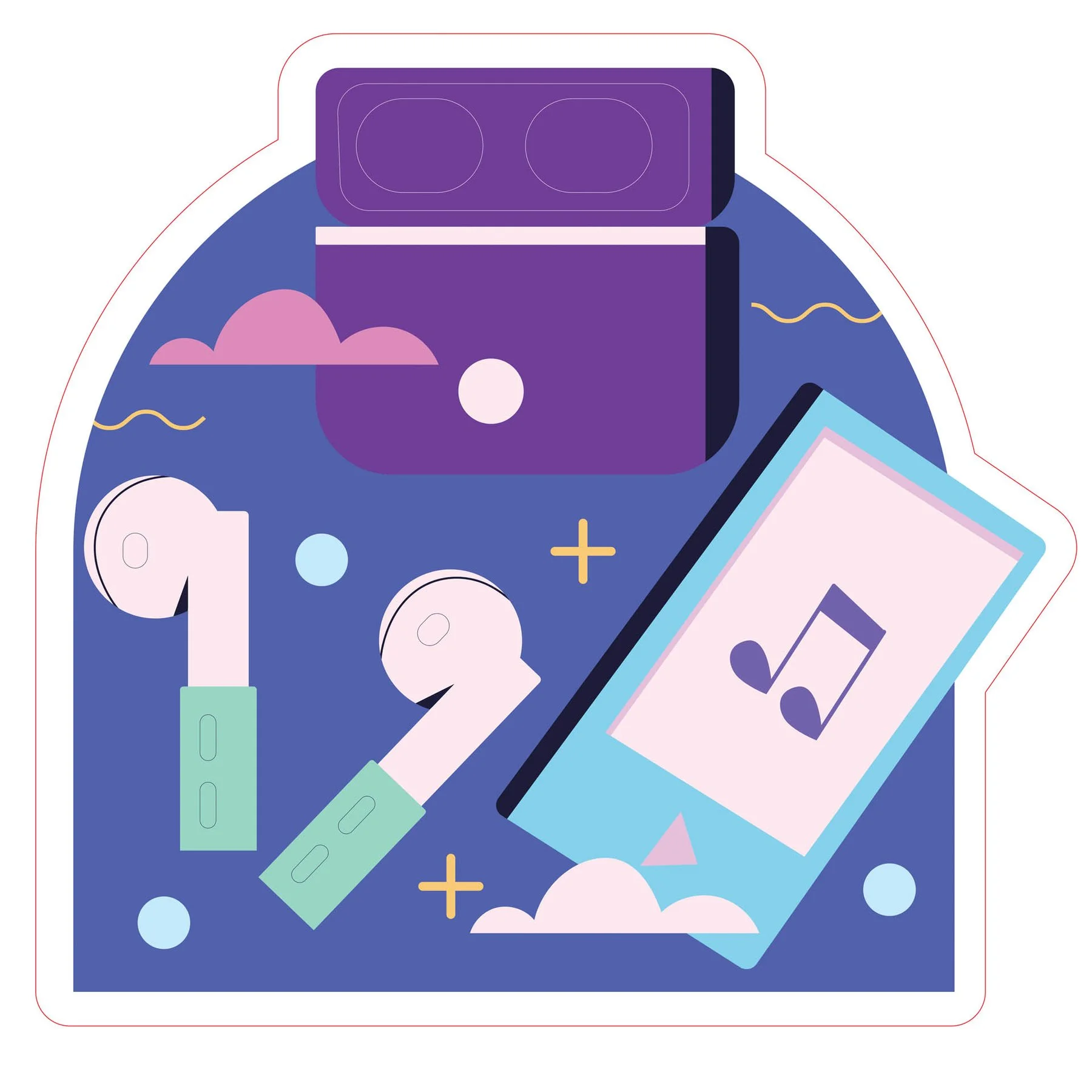 STEM Sticker, Digital Arts Hall, set B9, 50 cm, sticker 7