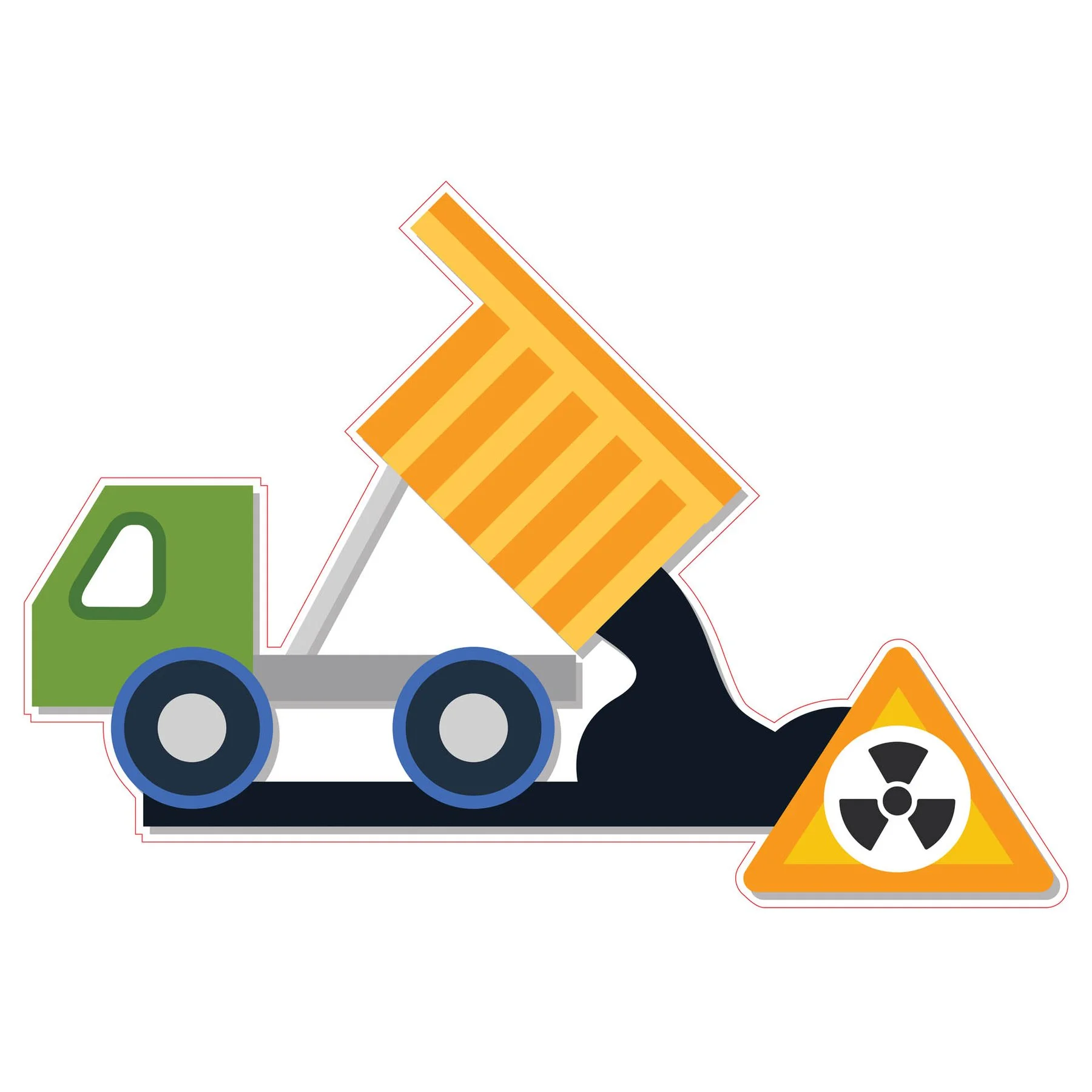 STEM Sticker, Green technologies and sustainable development, set C7, 50 cm, sticker 8