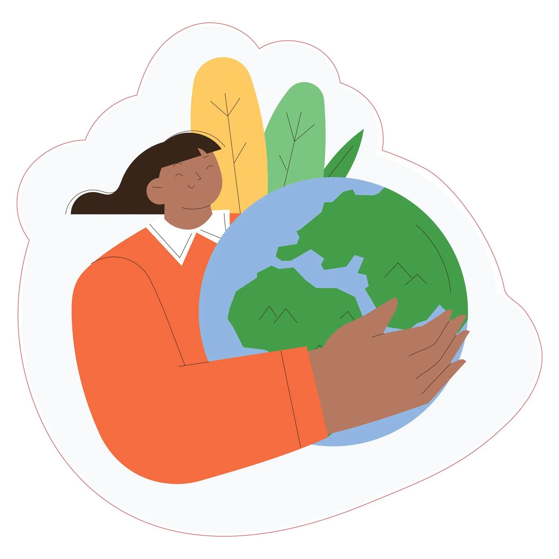 STEM Sticker, Green technologies & sustainability, set C9, 50 cm, sticker 4