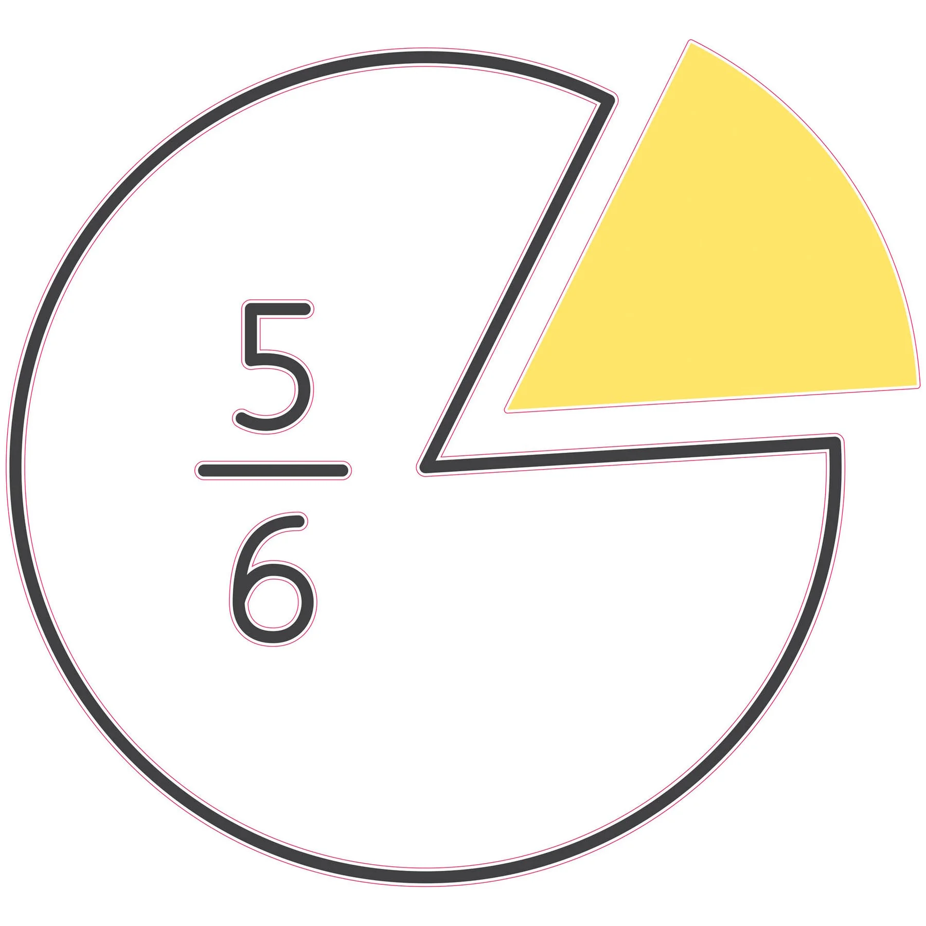 STEM Sticker, Mathematics and Informatics - Mathematics, set D1, 50 cm, sticker 10