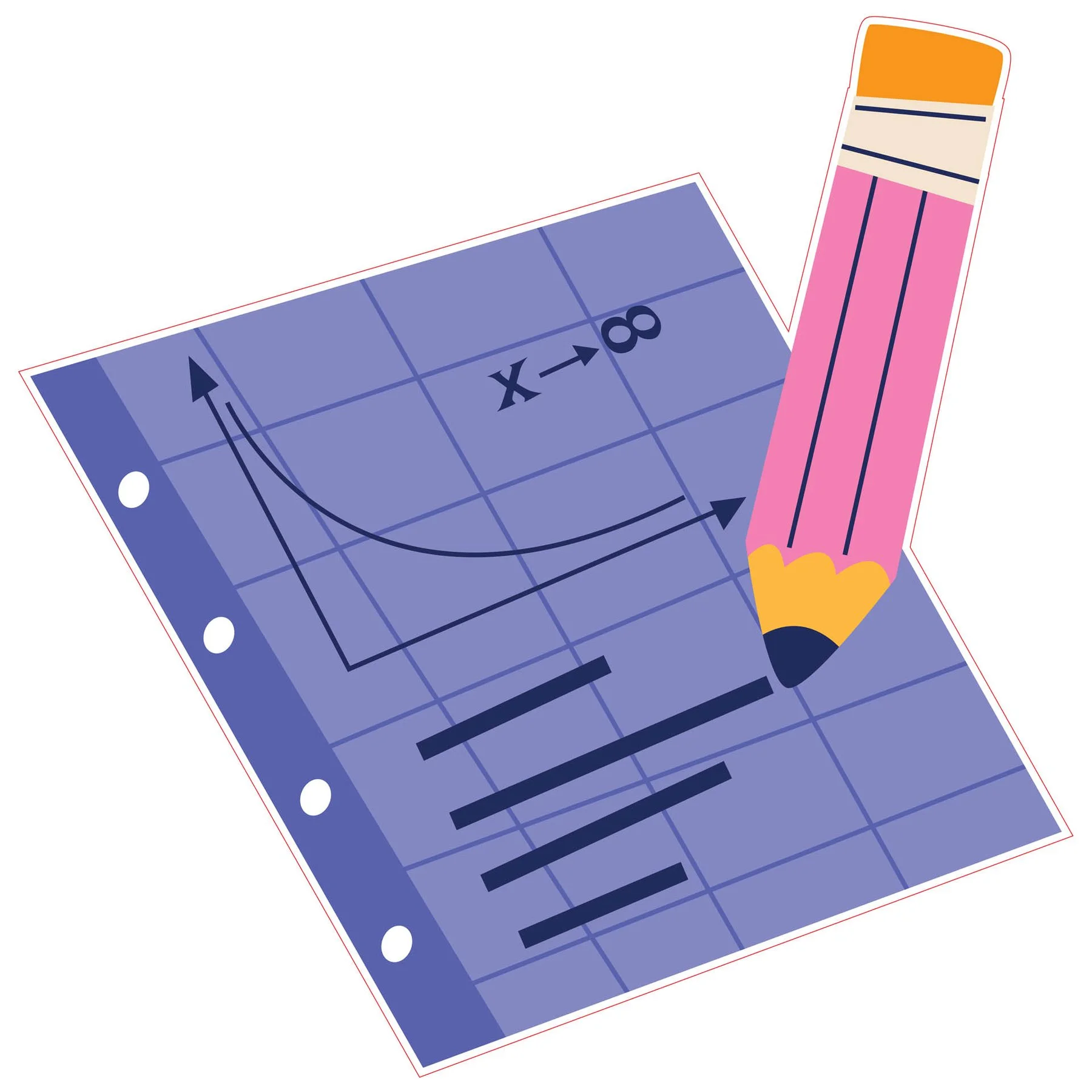 STEM Sticker, Mathematics and Informatics – Mathematics, Set D9, 50 cm, Sticker 6