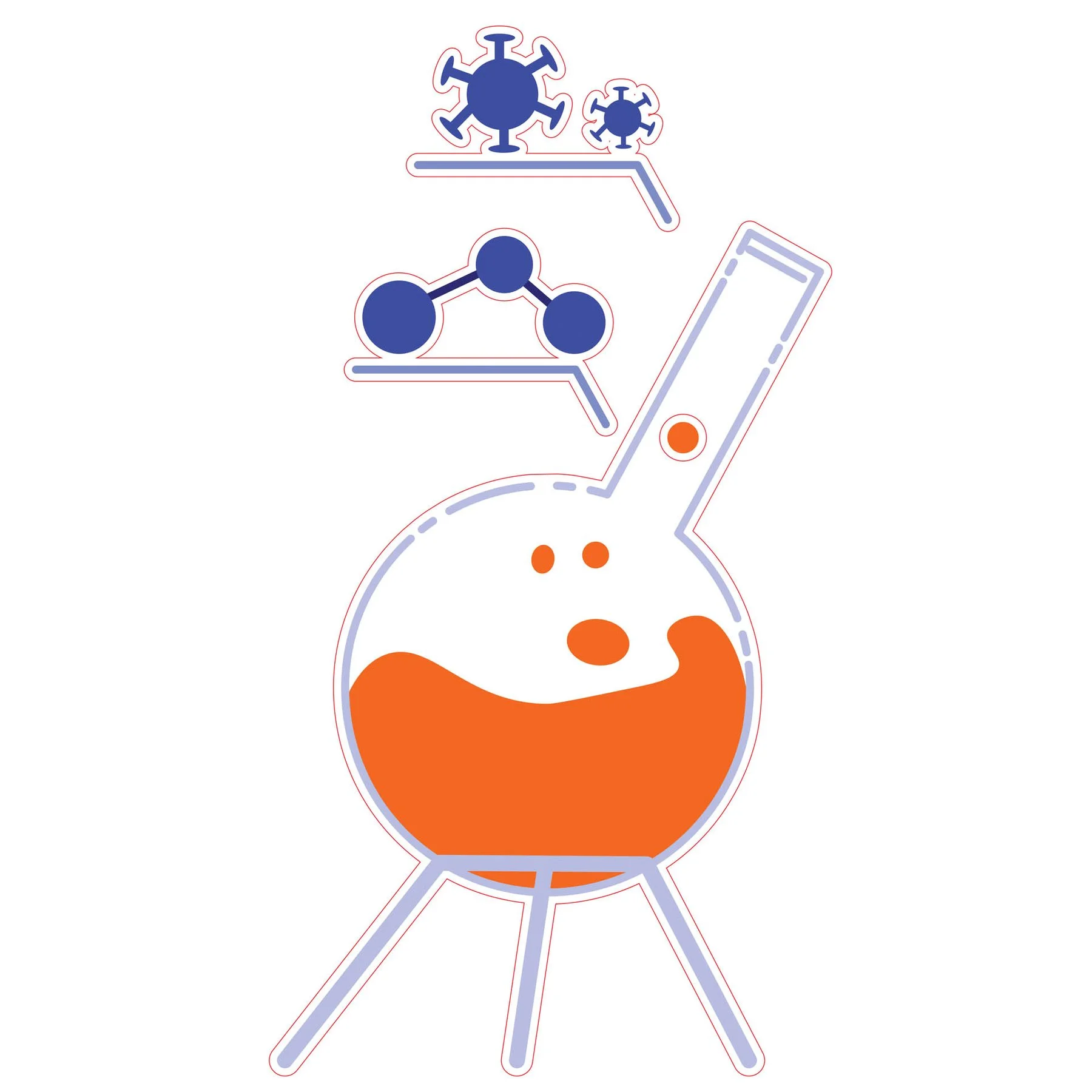 STEM Sticker, Natural sciences - Biology, set F9, 50 cm, sticker 6