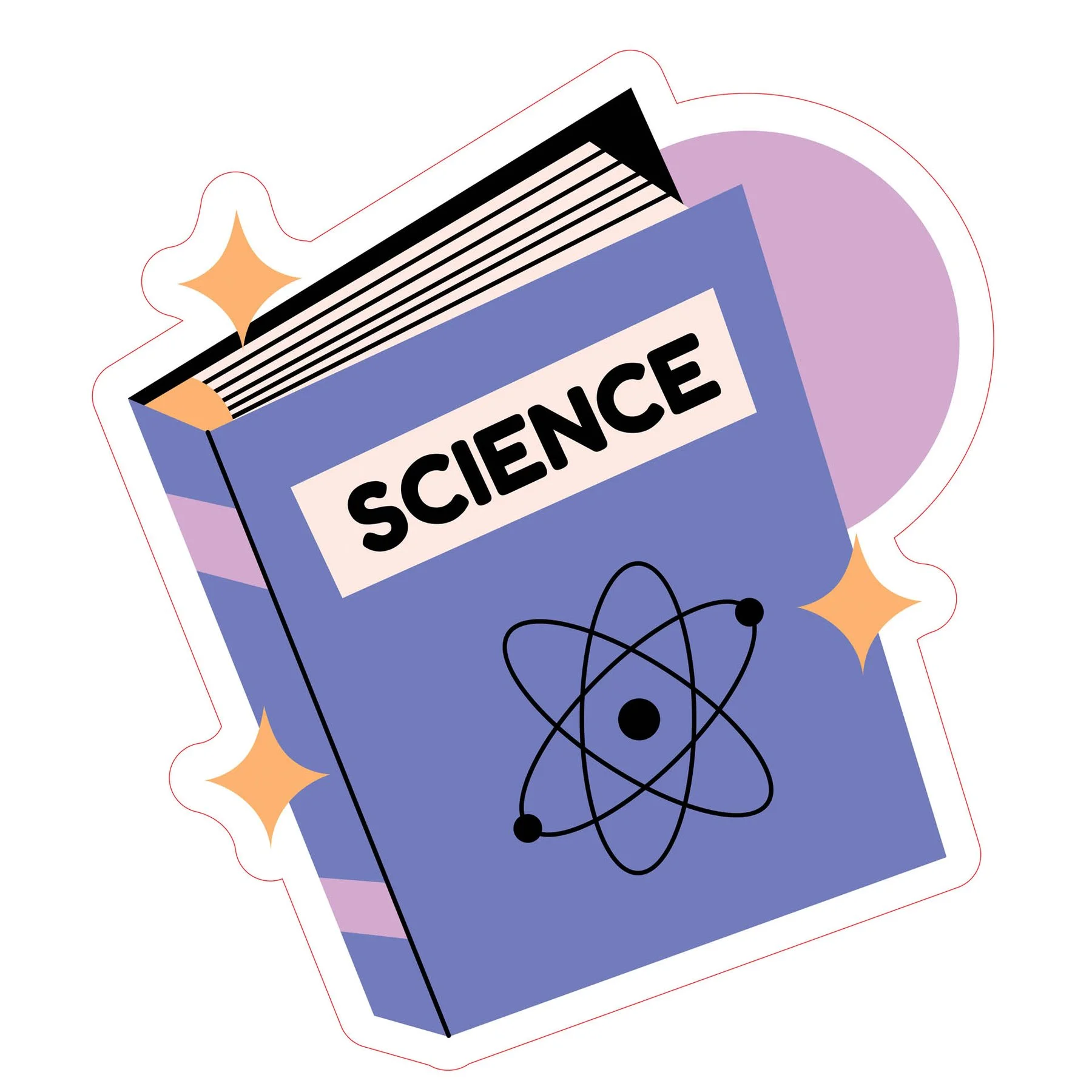 STEM Sticker, Natural Sciences – Physics, set G5, 50 cm, sticker 10