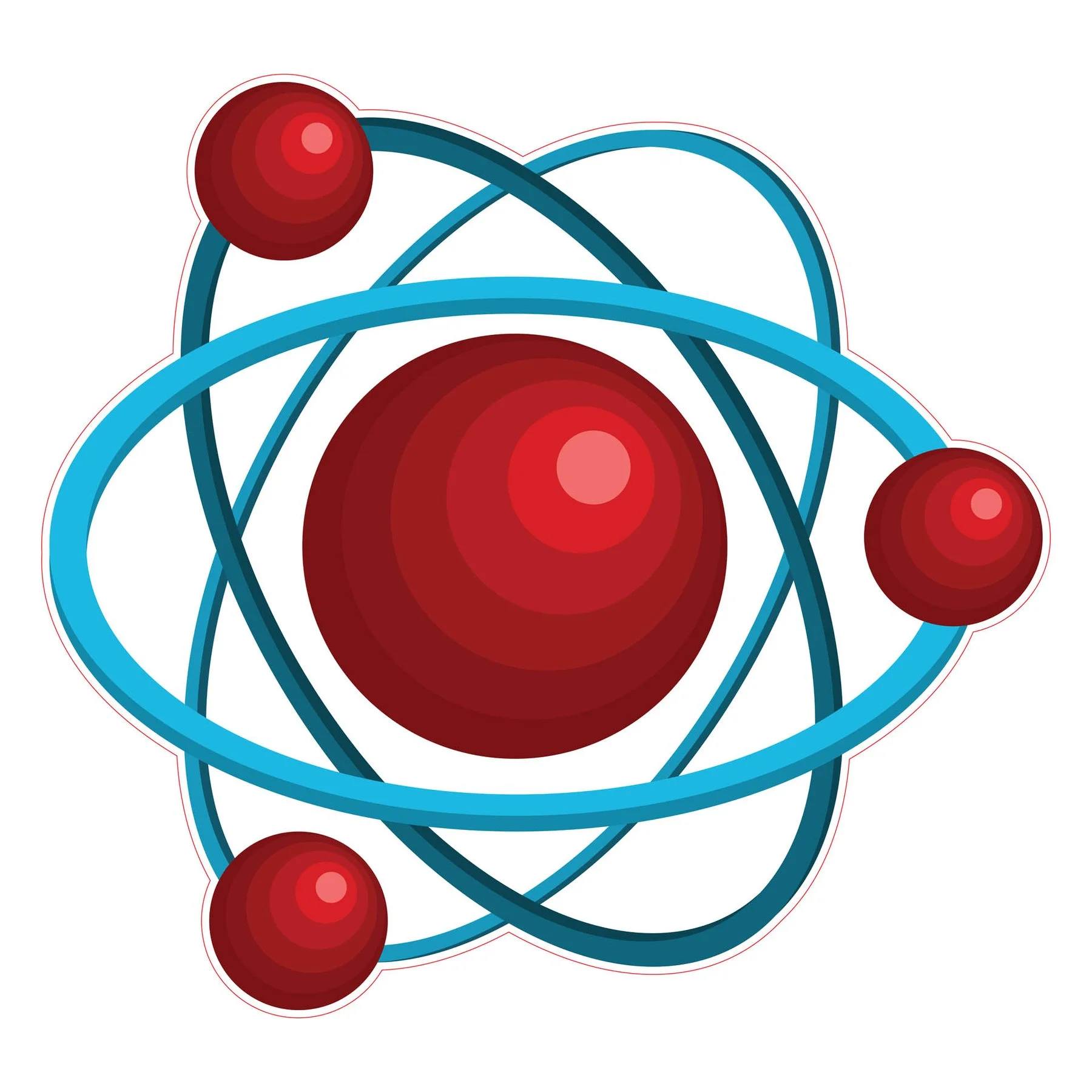 STEM Sticker, Natural Sciences - Chemistry, set H6, 50 cm, sticker 8