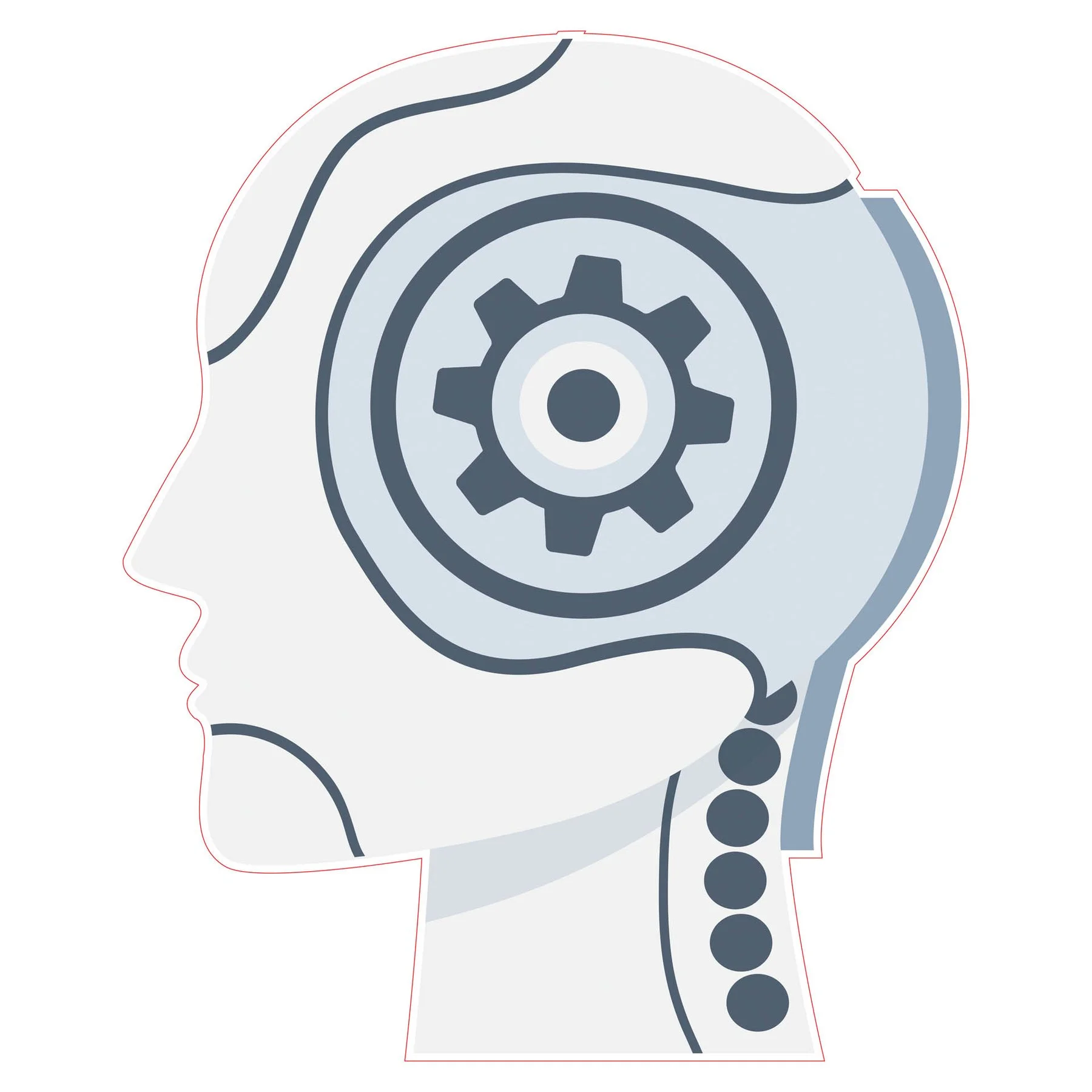 STEM Sticker, Robotics and cyber-physical systems, set I6, 50 cm, sticker 1