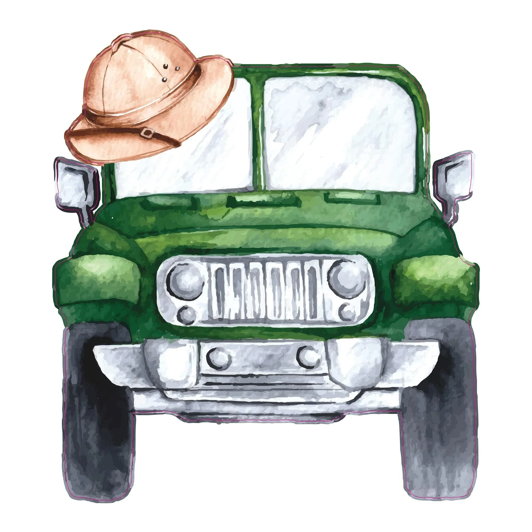 STEM Sticker, For the little ones, set P8, 50 cm, sticker 1