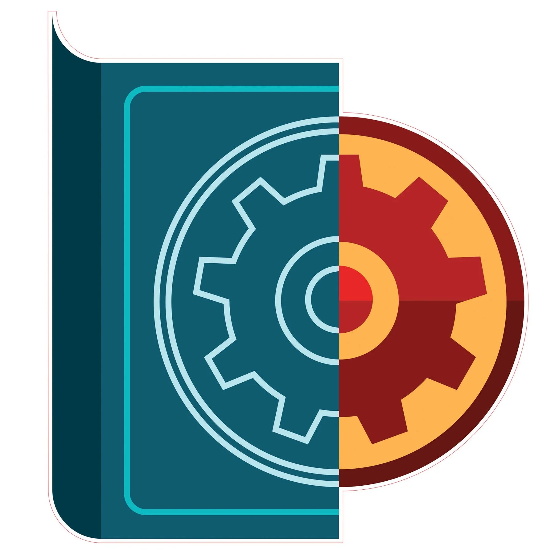 STEM Sticker, Design and 3D prototyping, set A6, 80 cm, sticker 2