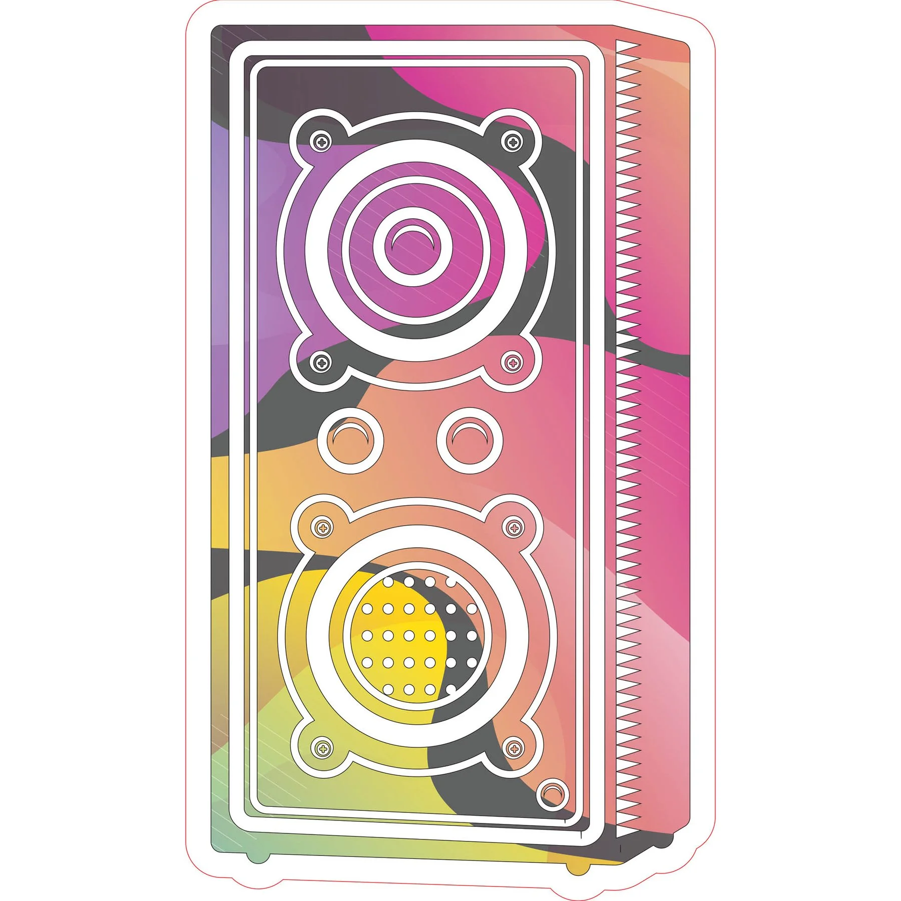 STEM Sticker, Digital Arts Hall, Set B4, 80 cm, Sticker 8