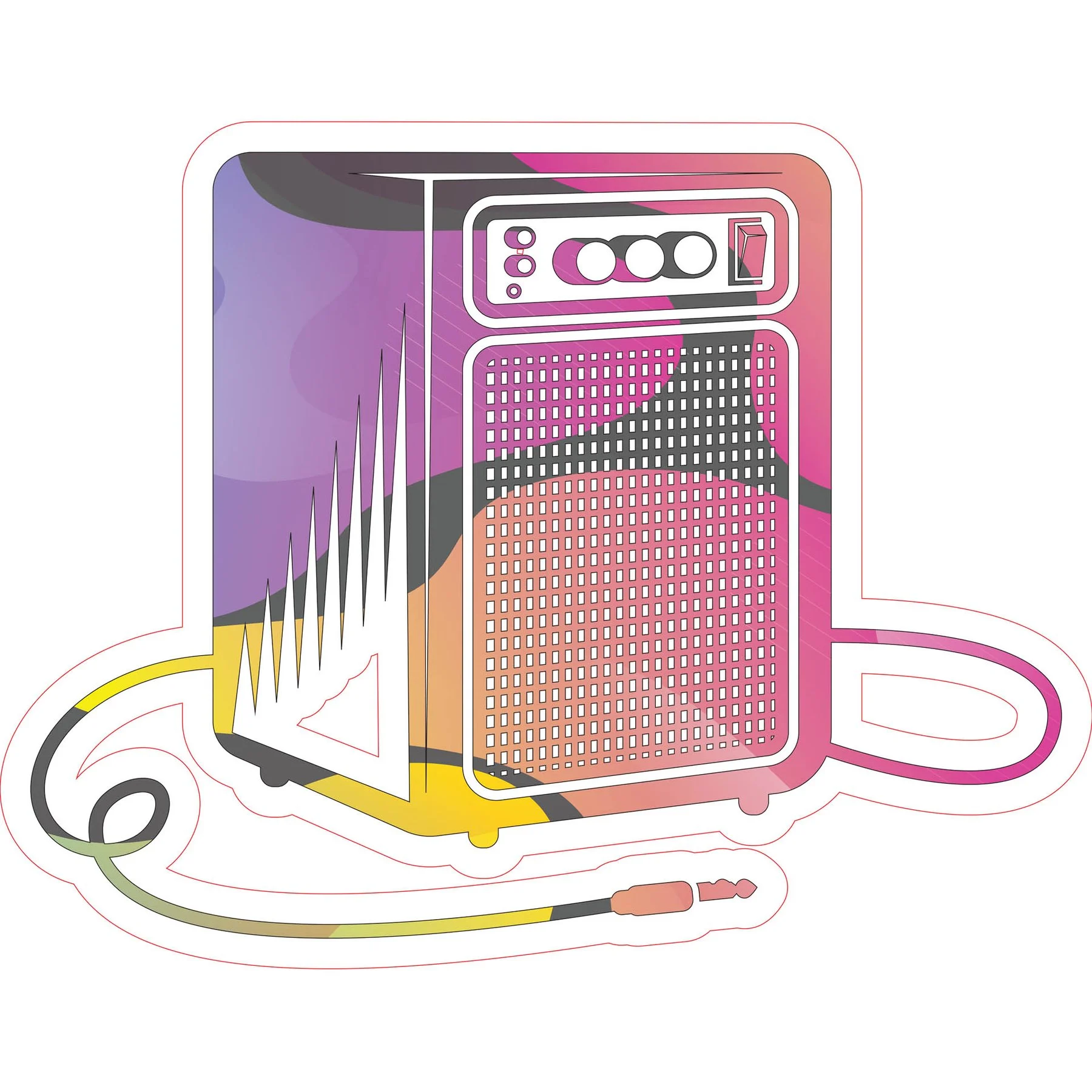 STEM Sticker, Digital Arts Hall, Set B4, 80 cm, Sticker 9