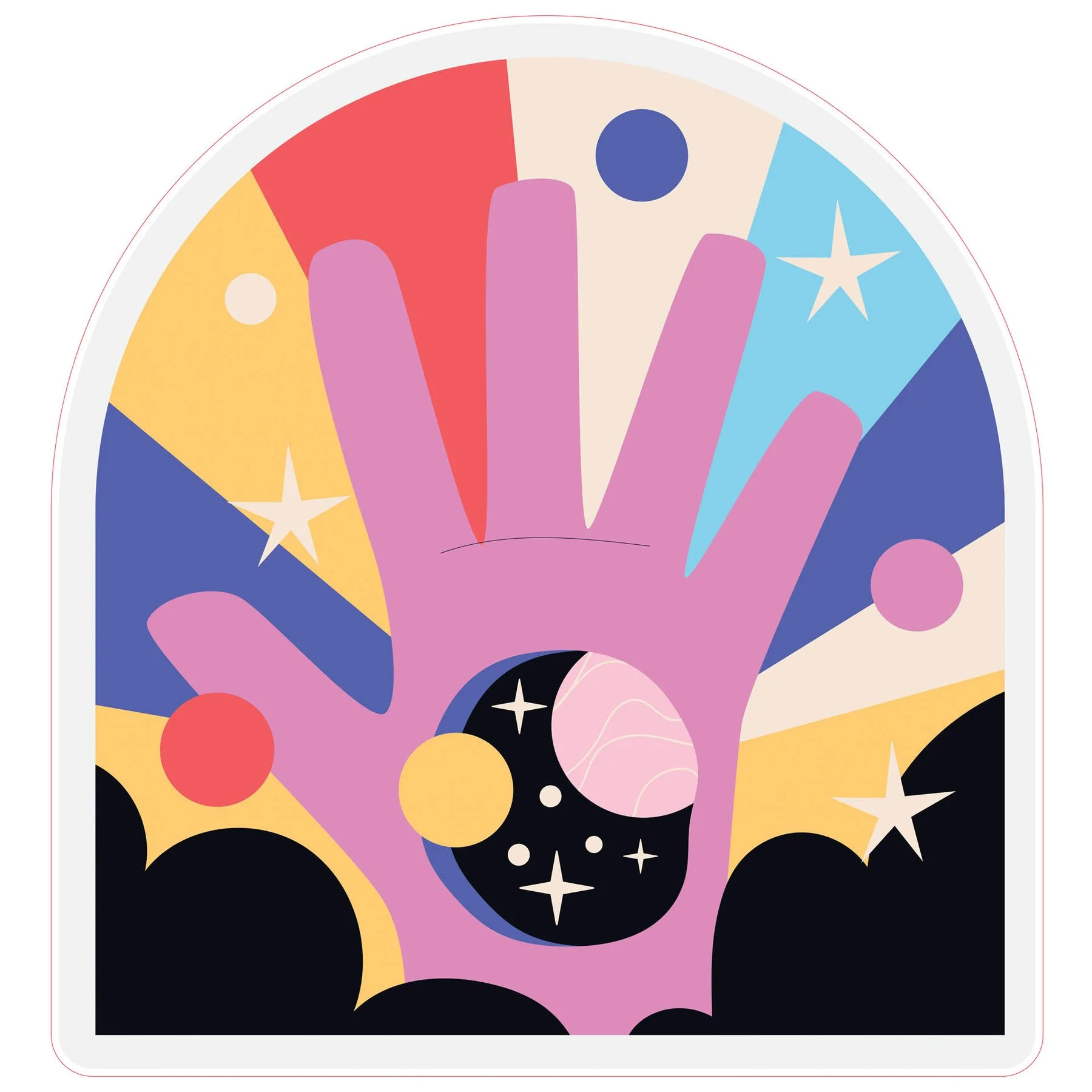 STEM Sticker, Digital Arts Room, set B8, 80 cm, sticker 9