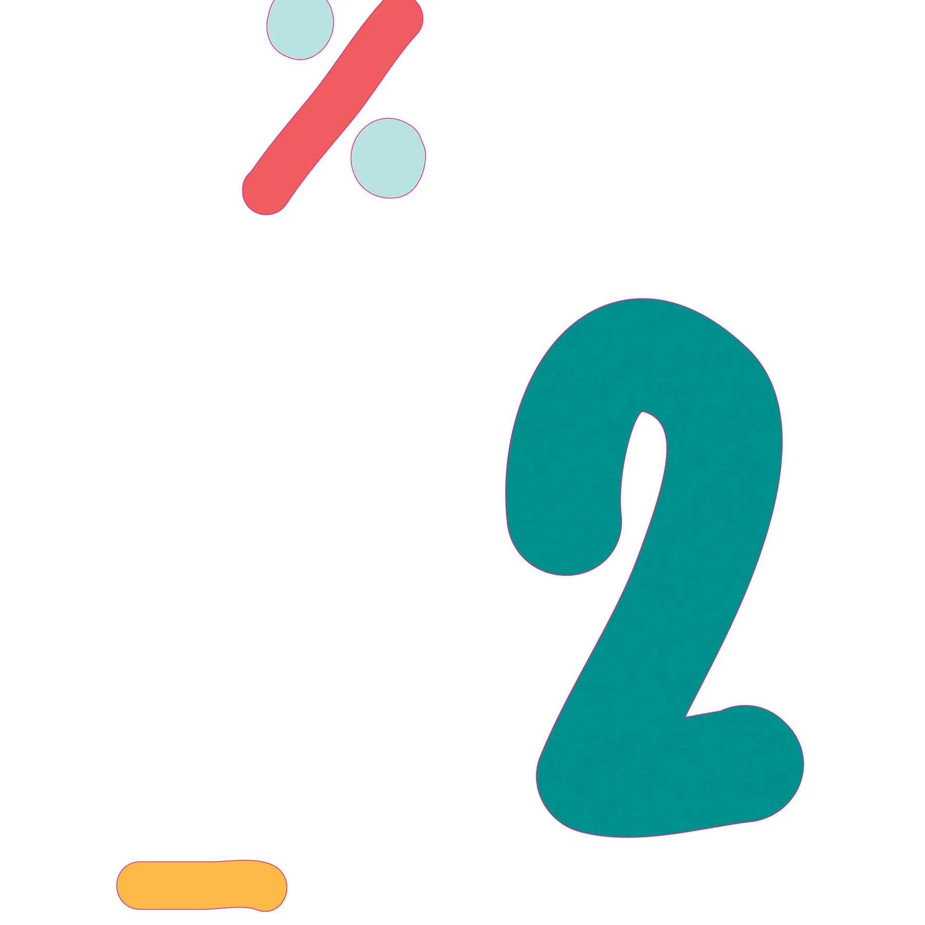 STEM Sticker, Mathematics and Informatics - Mathematics, Set D2, 80 cm, Sticker 10