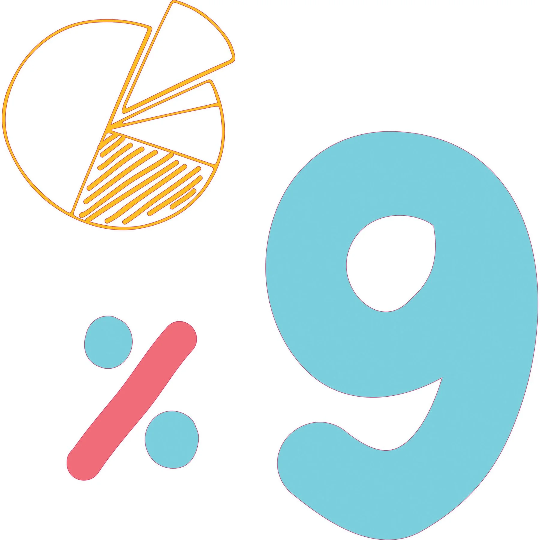 STEM Sticker, Mathematics and Informatics - Mathematics, set D3, 80 cm, sticker 6