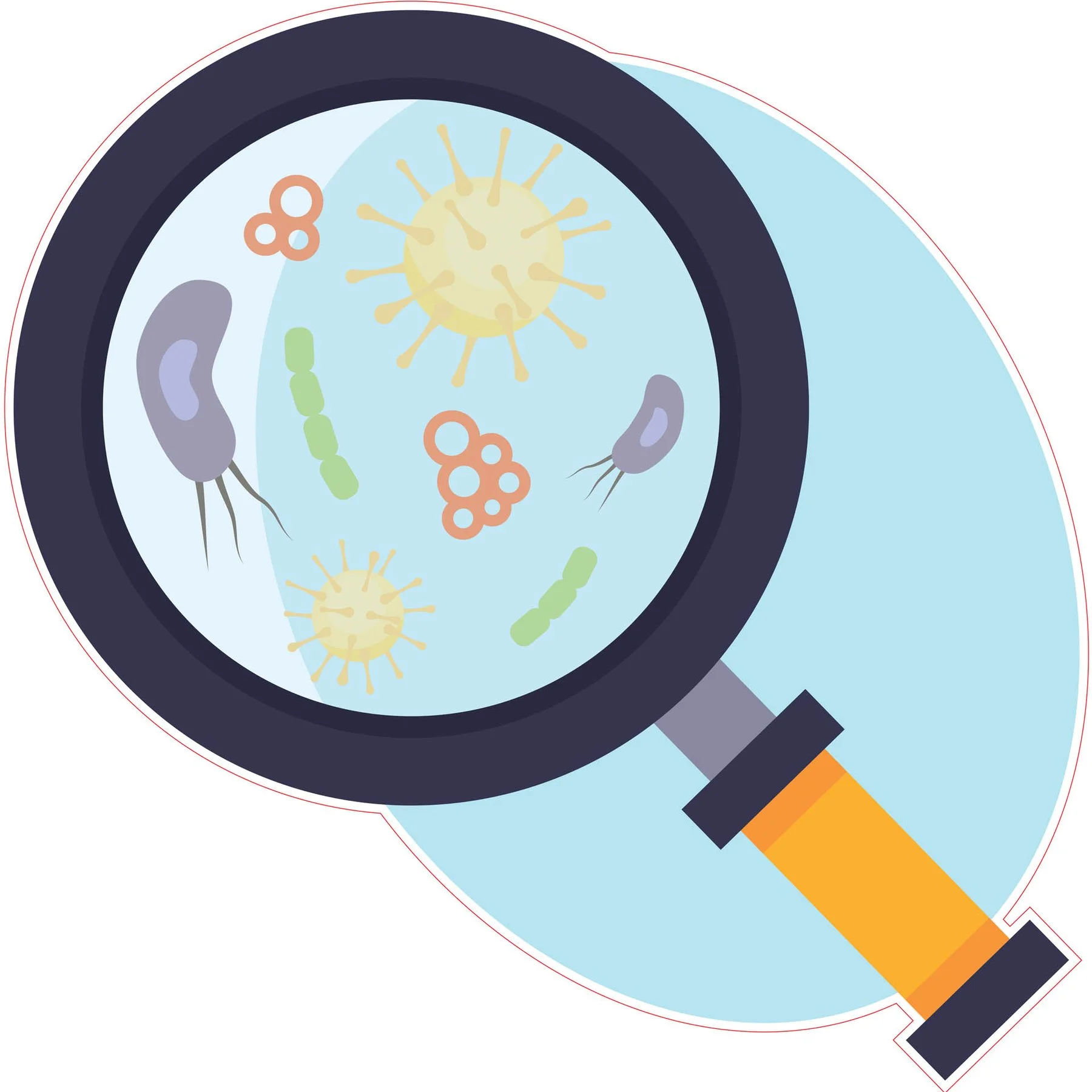 STEM Sticker, Natural Sciences - Biology, set F1, 80 cm, sticker 3