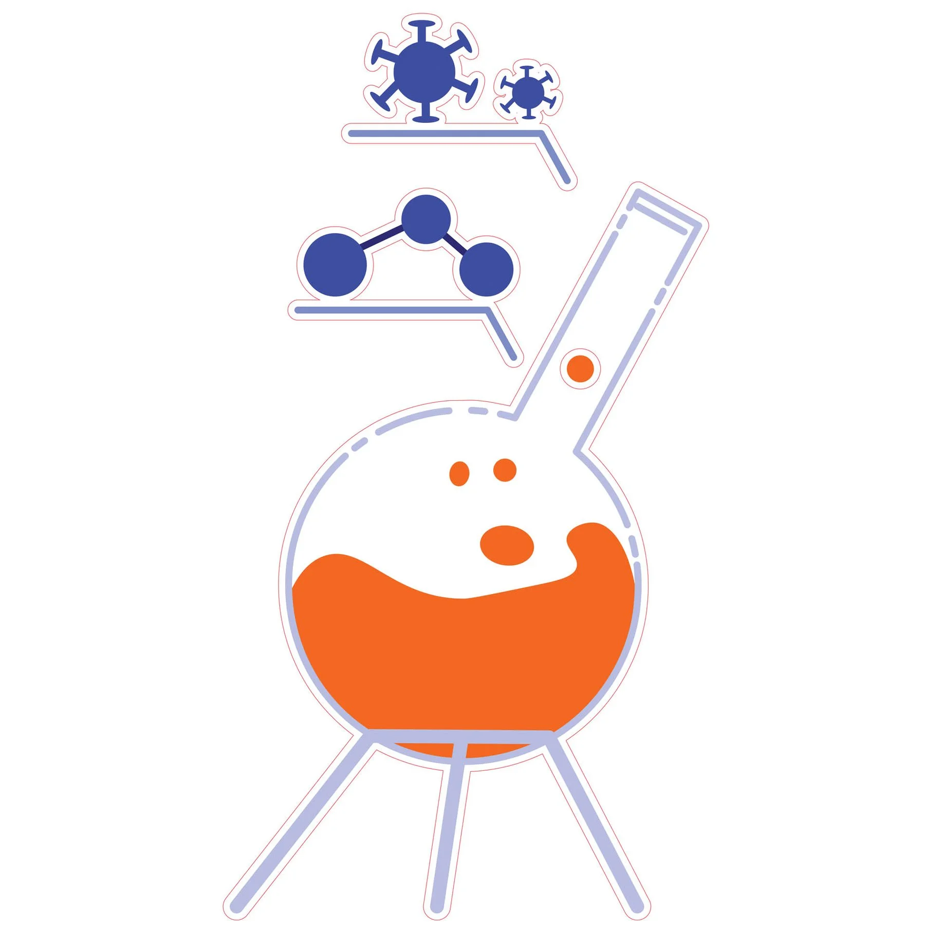 STEM Sticker, Natural sciences - Biology, set F9, 80 cm, sticker 6