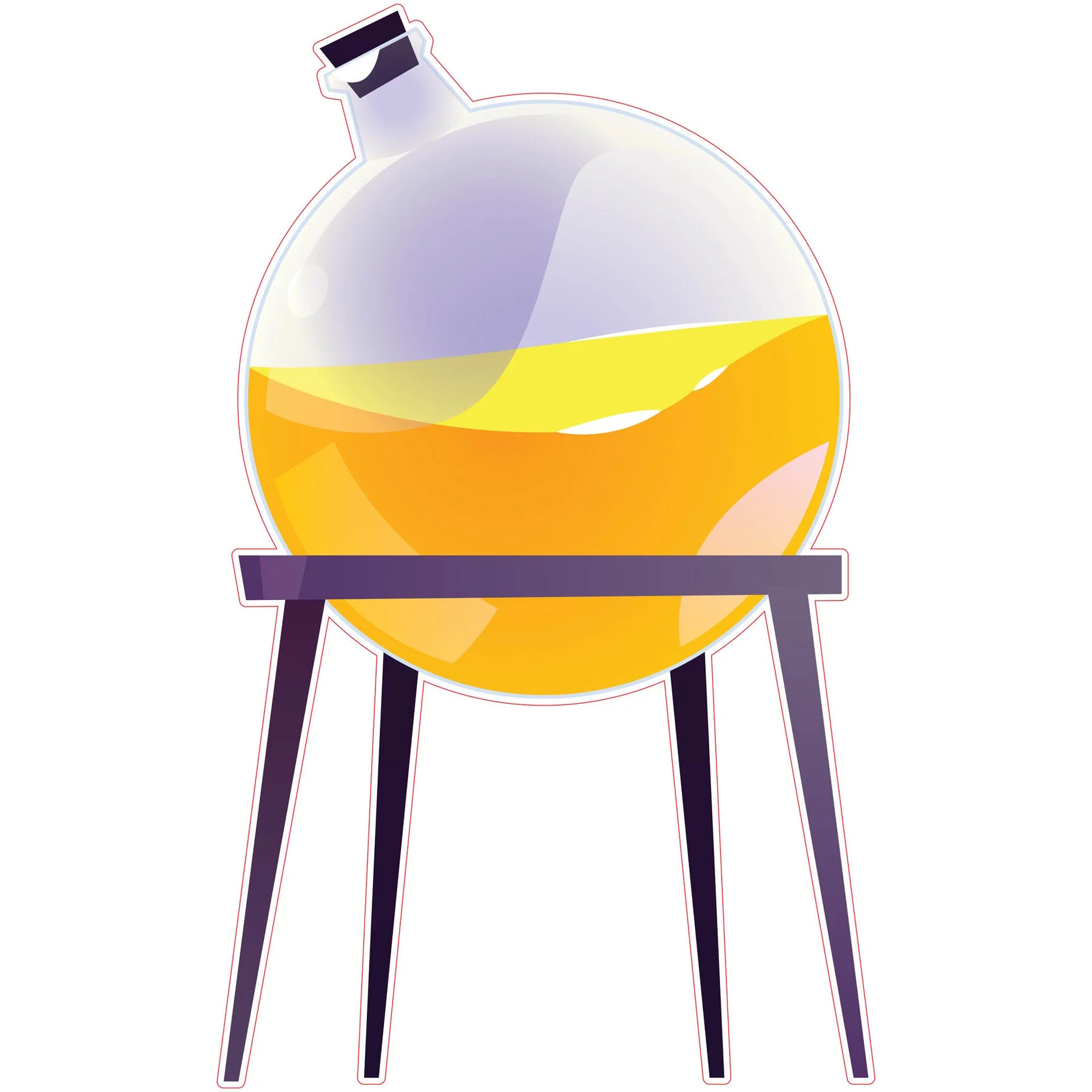 STEM Sticker, Natural sciences – Chemistry, set H9, 80 cm, sticker 4