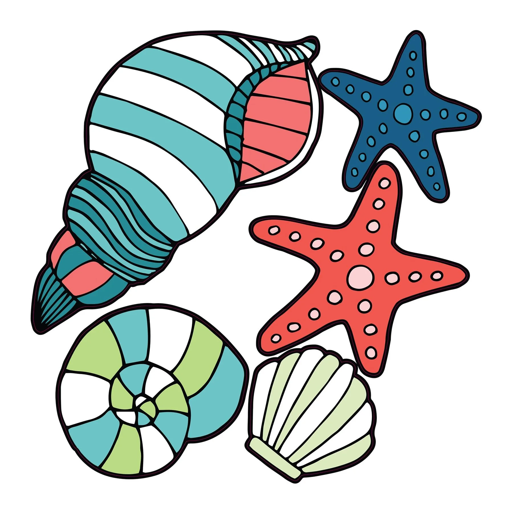 STEM Sticker, For the Little Ones, set P9, 80 cm, sticker 4