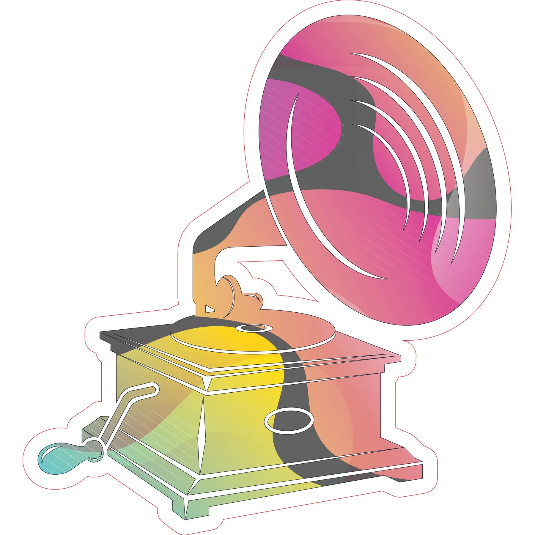 STEM Sticker, Digital Arts Room, set B4, 100 cm, sticker 7