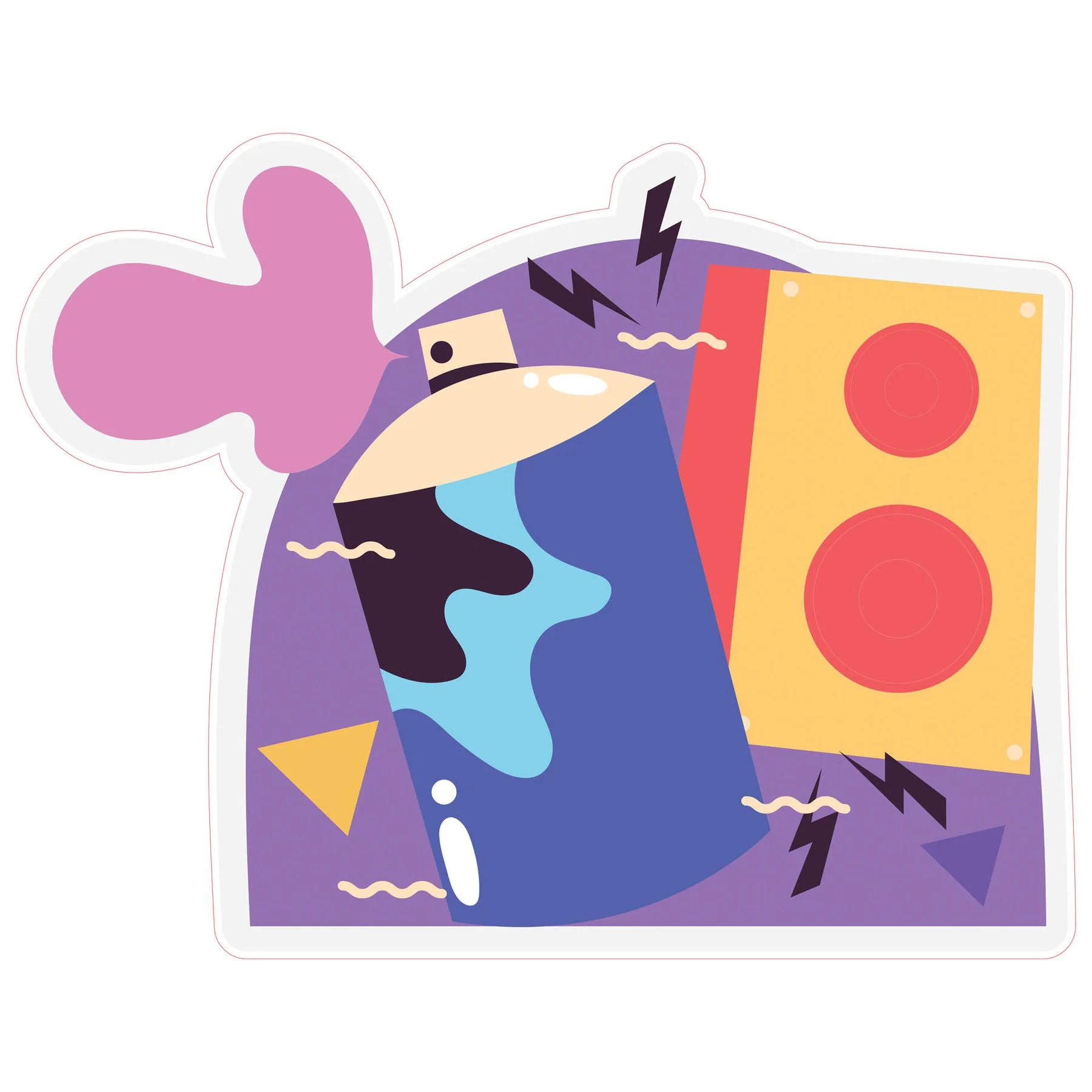 STEM Sticker, Digital Arts Hall, set B8, 100 cm, sticker 2