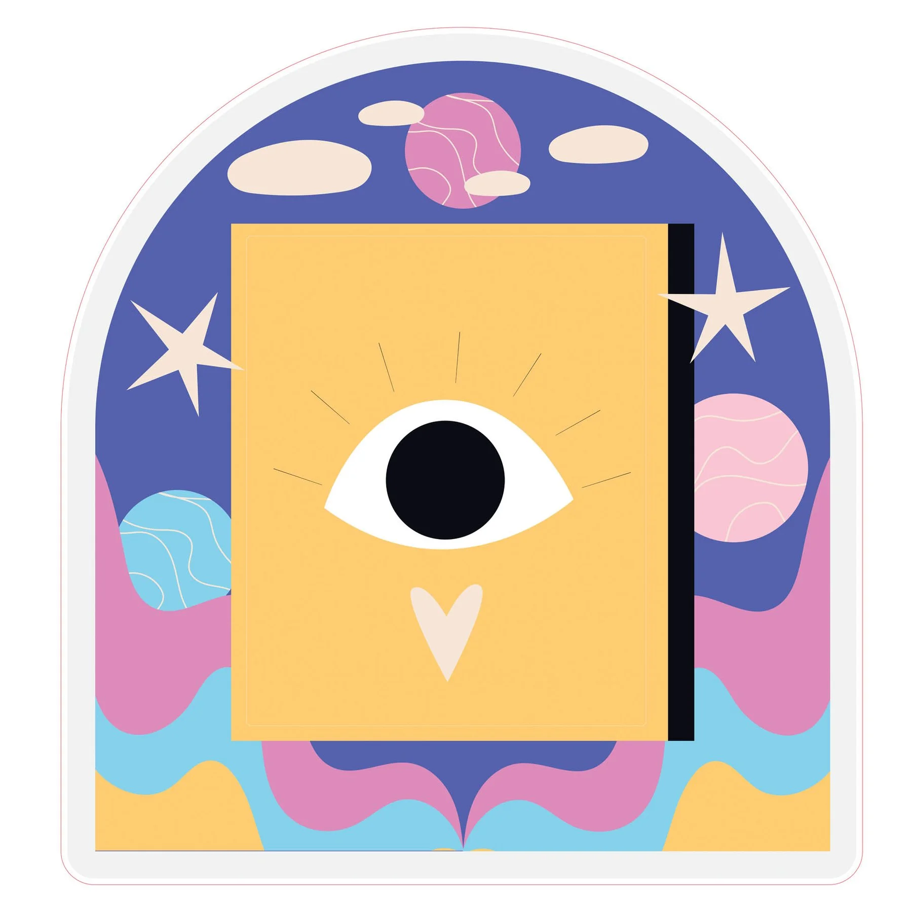 STEM Sticker, Digital Arts Room, set B8, 100 cm, sticker 8
