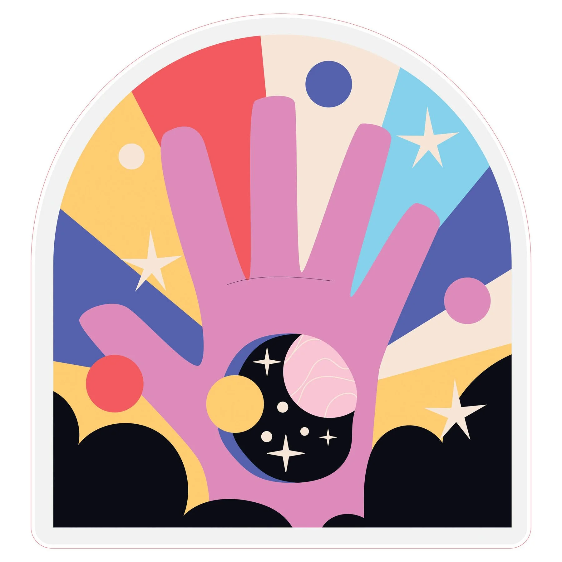 STEM Sticker, Digital Arts Hall, set B8, 100 cm, sticker 9
