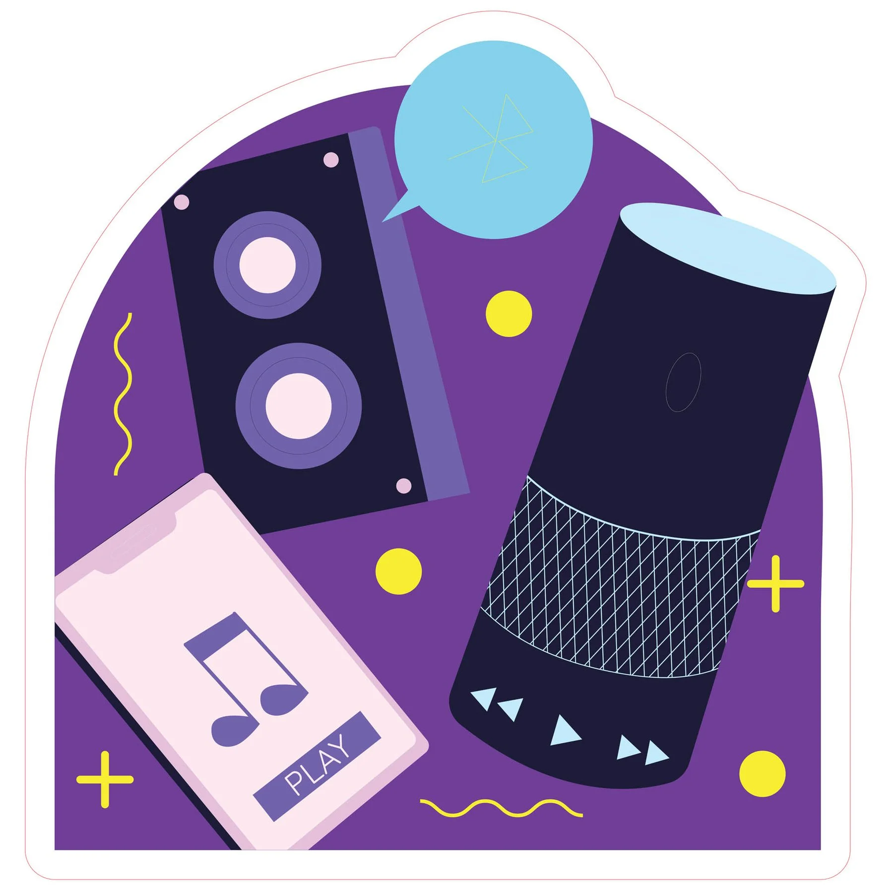 STEM Sticker, Digital Arts Room, set B9, 100 cm, sticker 2