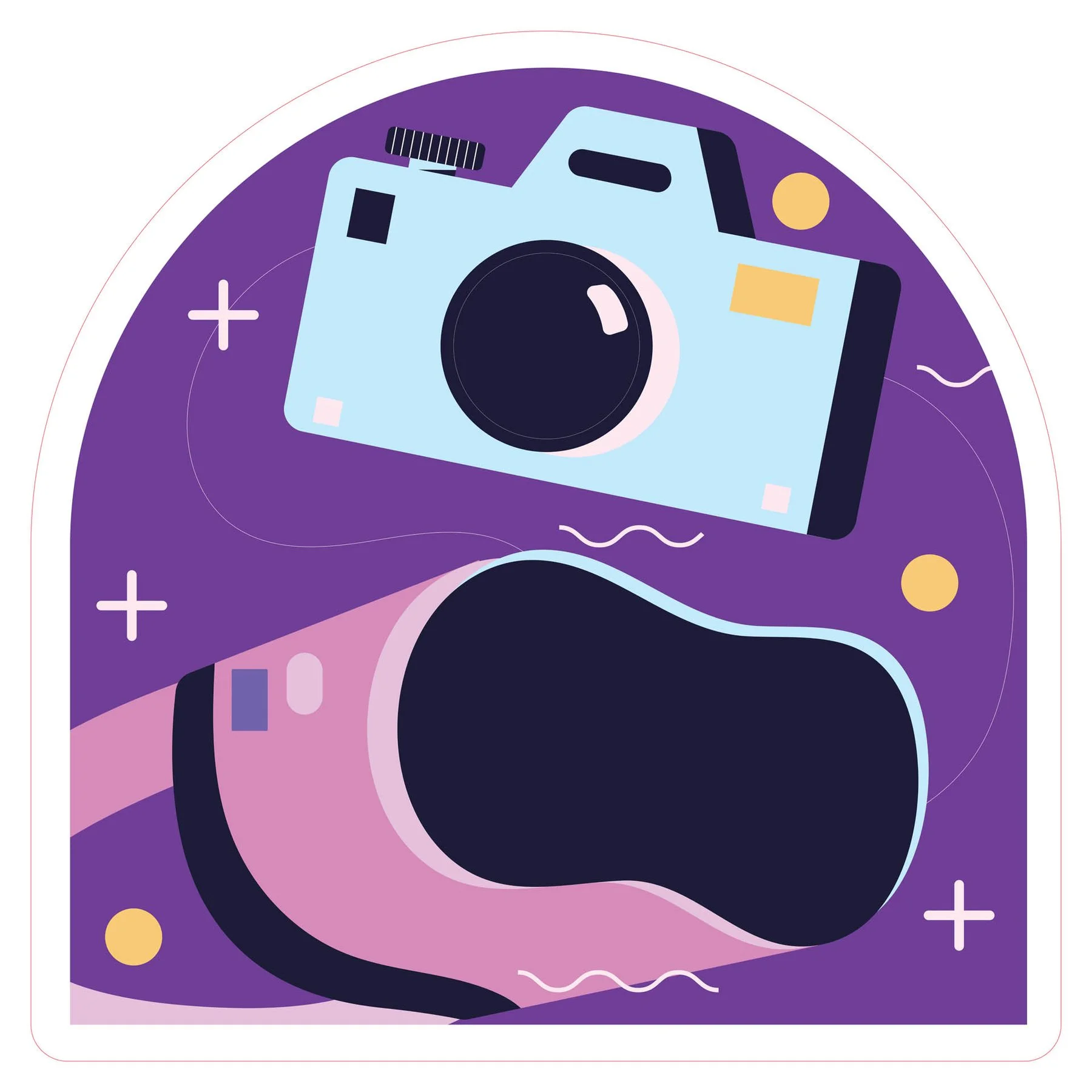 STEM Sticker, Digital arts room, set B9, 100 cm, sticker 4