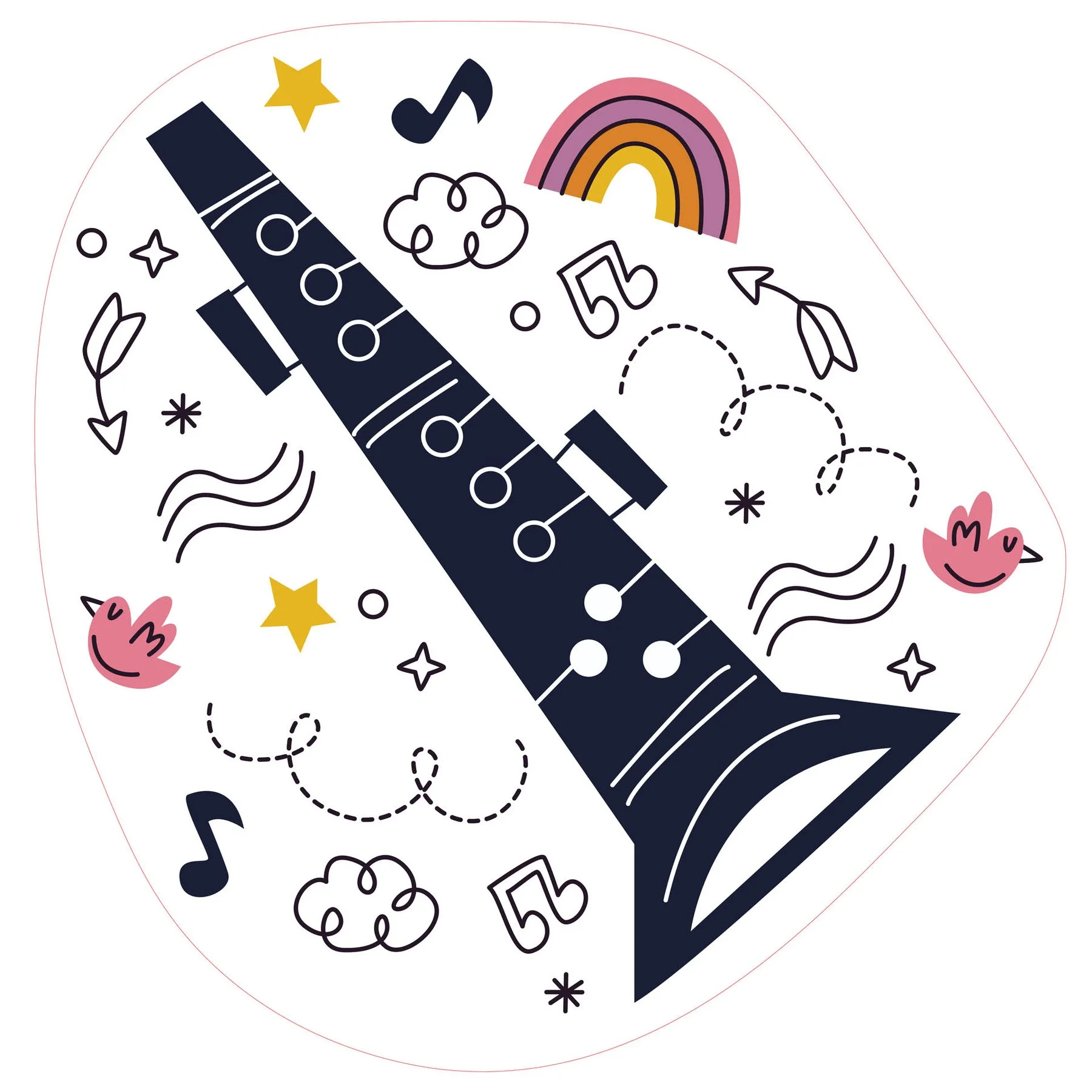 STEM Sticker, Digital Arts Hall, Set B10, 100 cm, Sticker 1