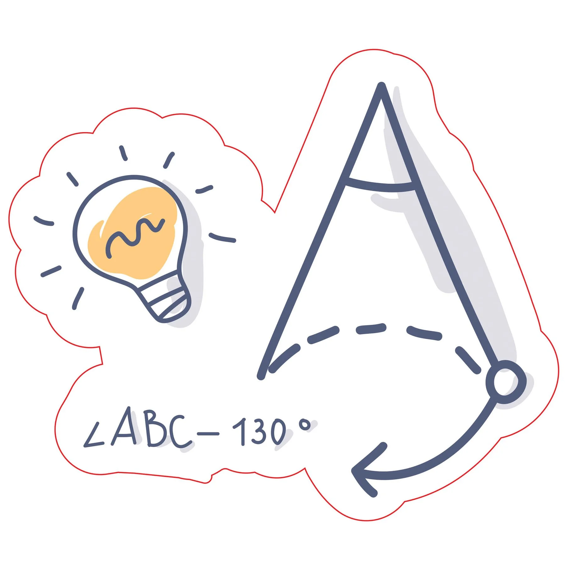 STEM Sticker, Mathematics and Informatics - Mathematics, set D4, 100 cm, sticker 2