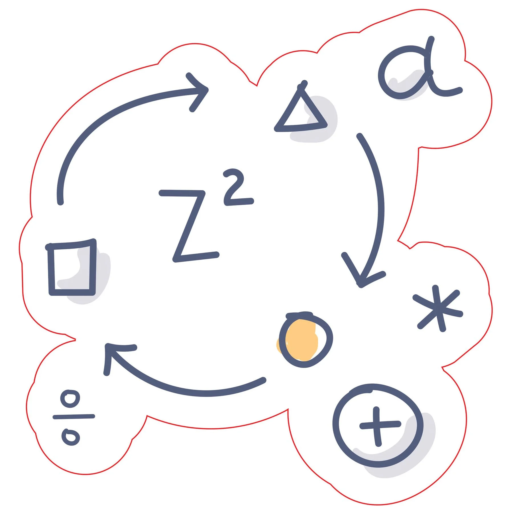 STEM Sticker, Mathematics & Informatics – Mathematics, set D4, 100 cm, sticker 3
