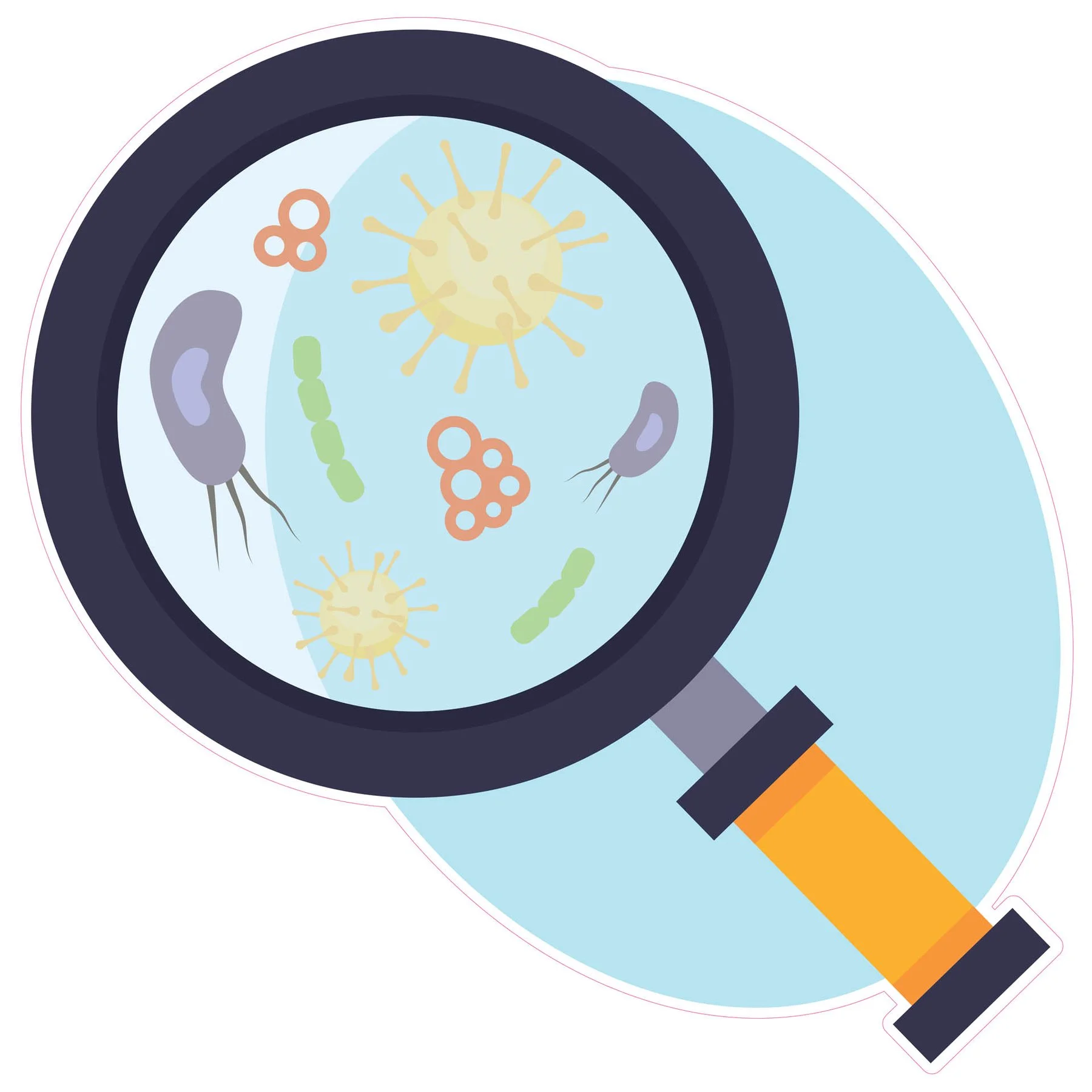 STEM Sticker, Natural Sciences - Biology, set F1, 100 cm, sticker 3