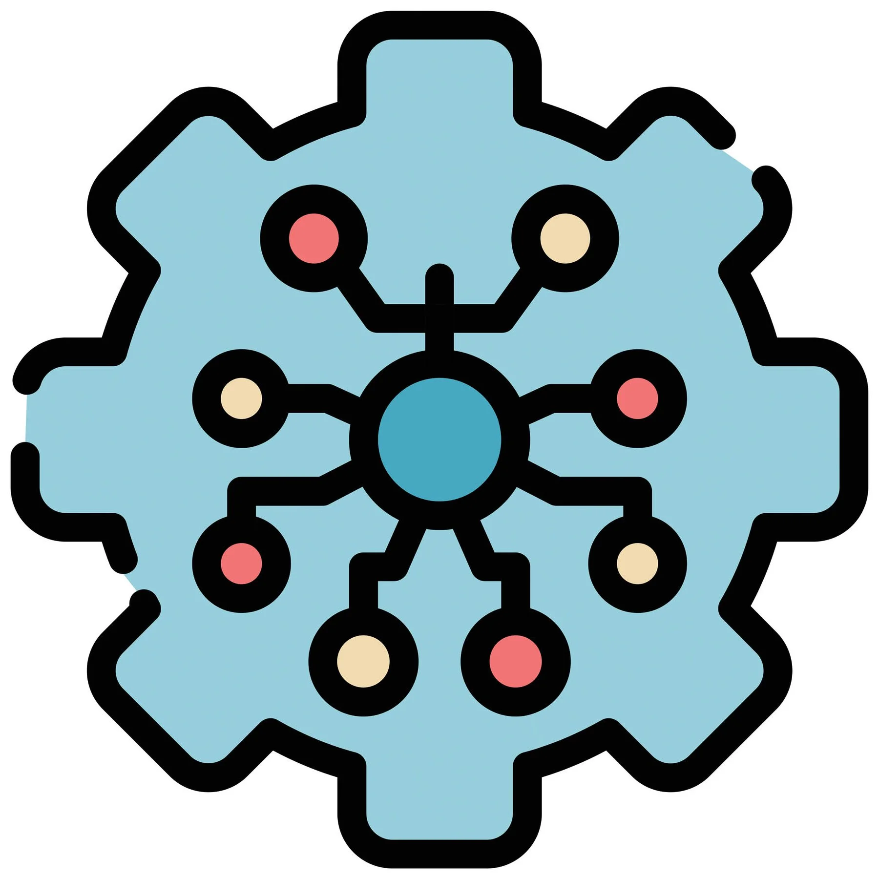 STEM Sticker, Natural sciences - Physics, set G9, 100 cm, sticker 5