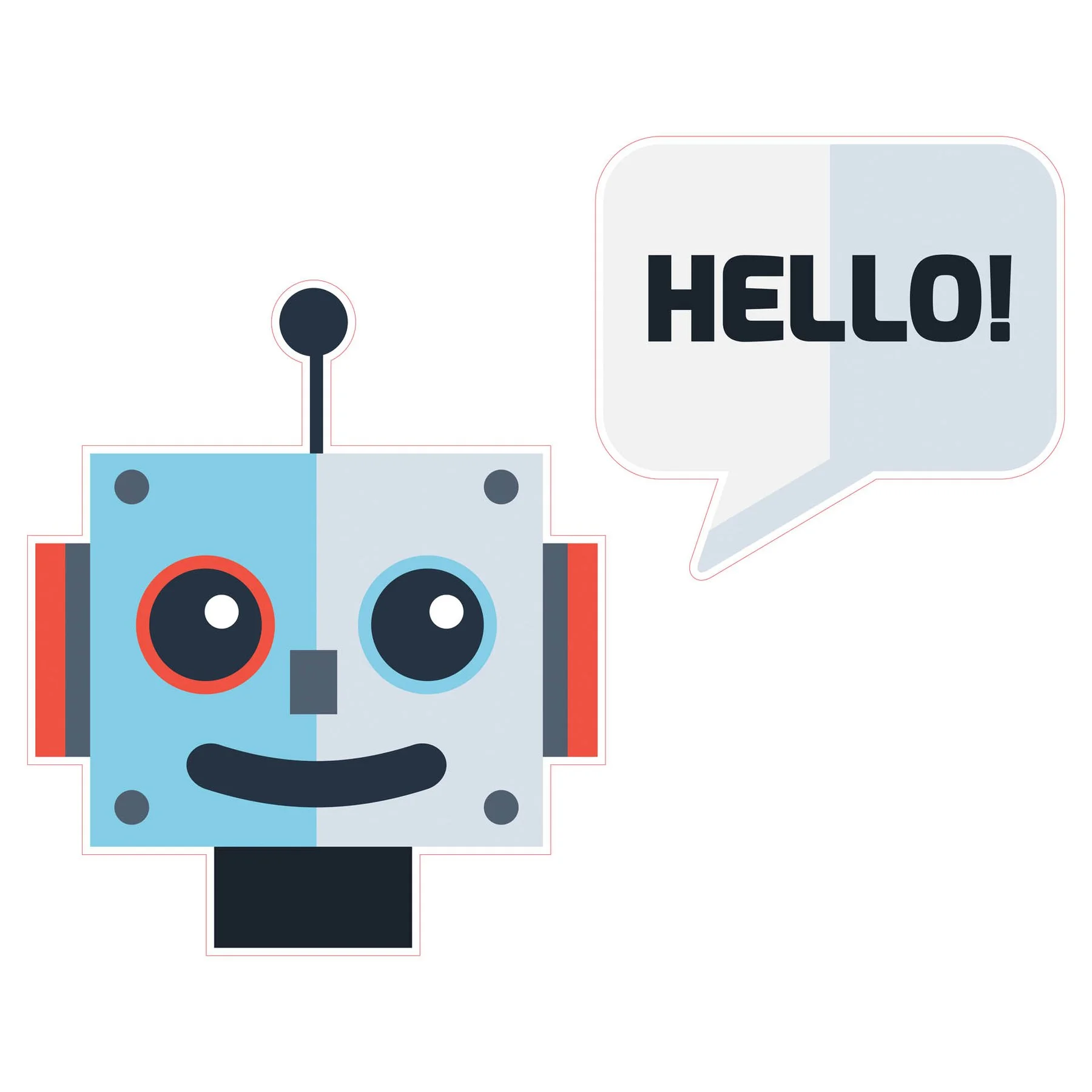STEM Sticker, Robotics and cyber-physical systems, set I6, 100 cm, sticker 7