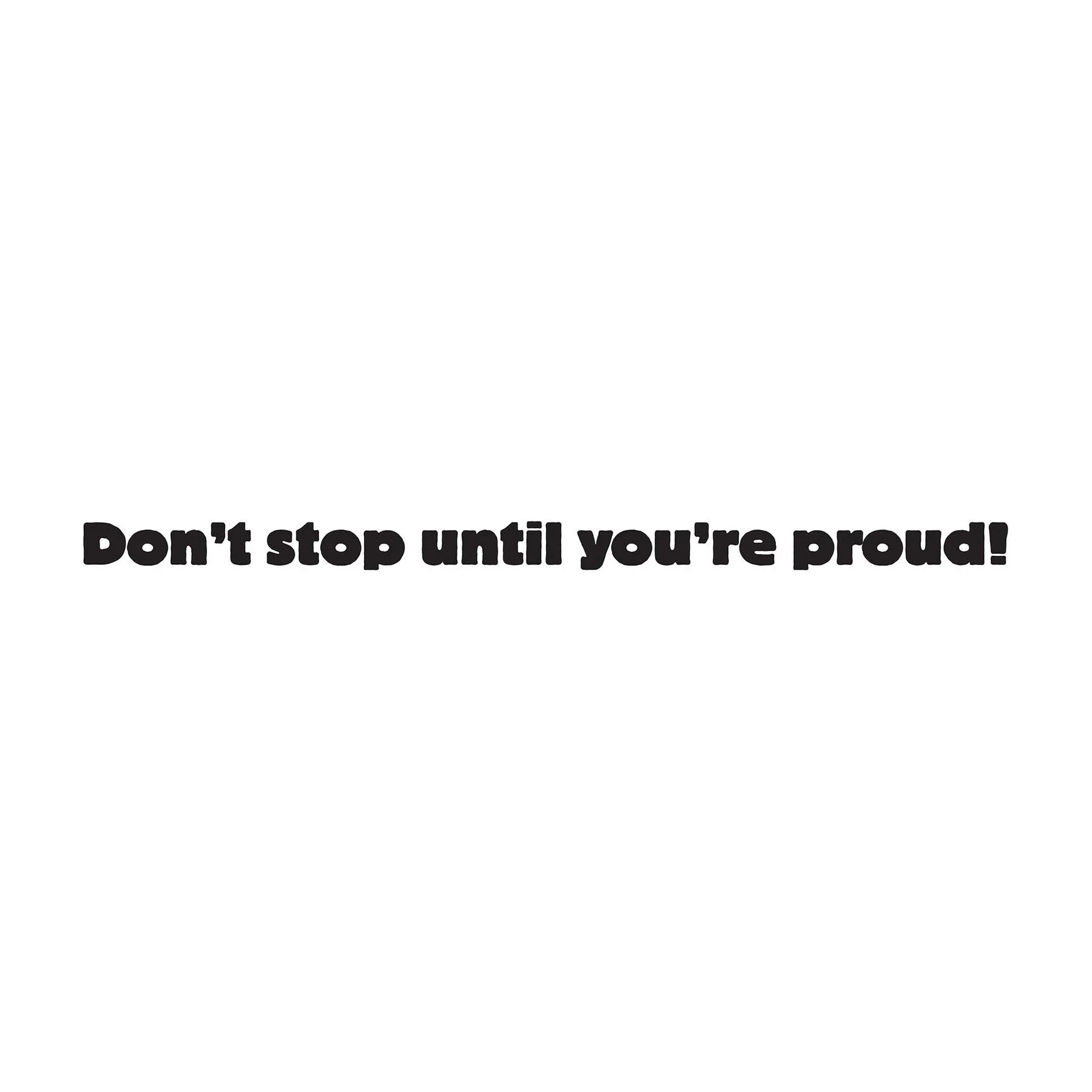 STEM Sticker, Motivational Thoughts & Quotes, set K1, 100 cm, sticker 2