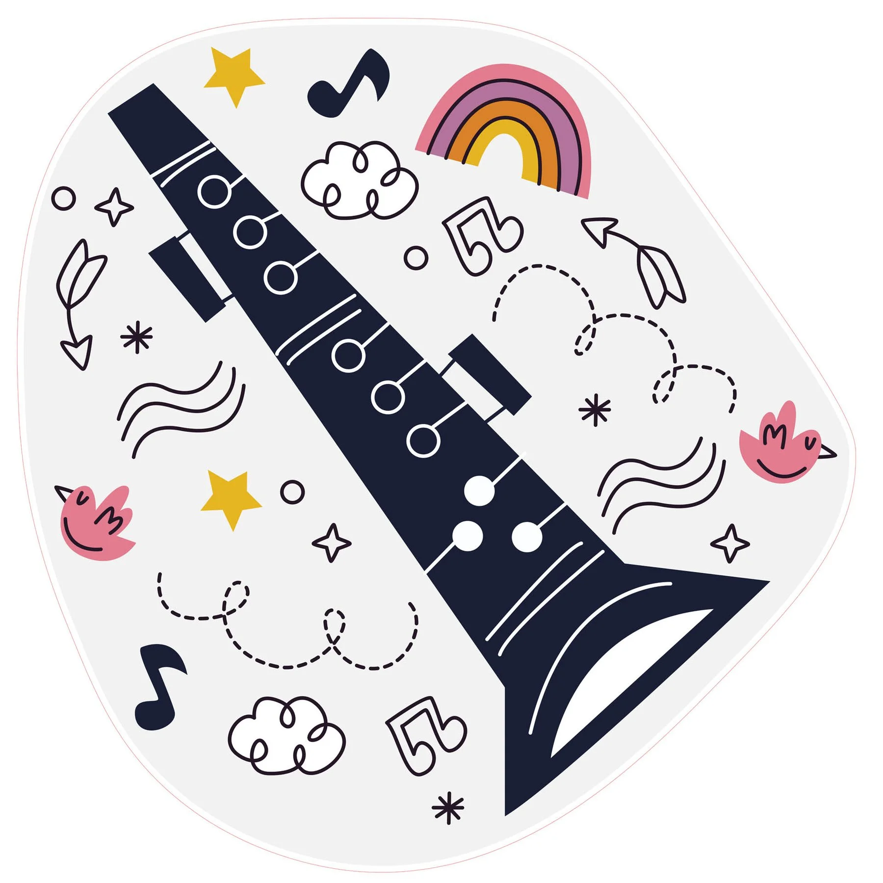 STEM Sticker, Digital Arts Hall, Set B10, 150 cm, Sticker 1