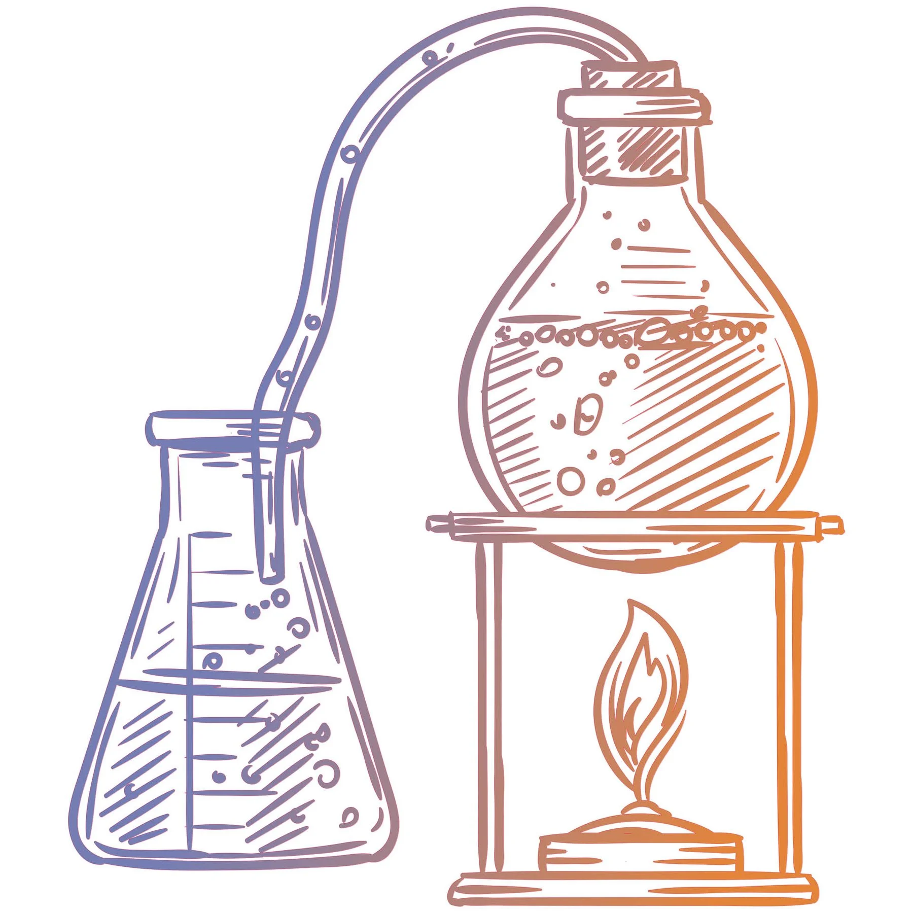 STEM Sticker, Natural Sciences - Chemistry, Set H3, 150 cm, Sticker 3