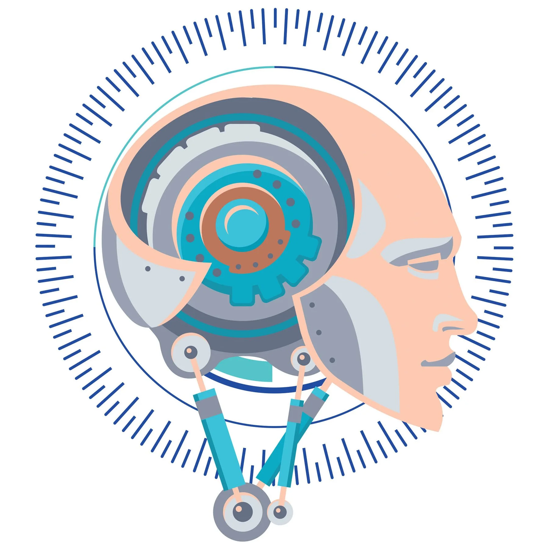 STEM Sticker, Robotics and cyber-physical systems, set I10, 150 cm, sticker 9